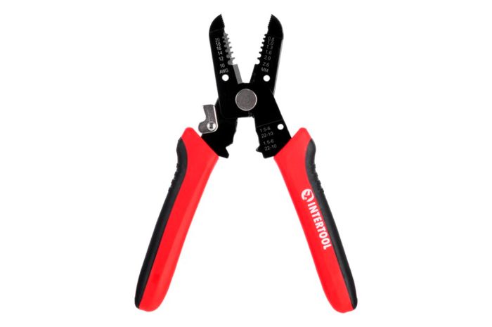 Знімач ізоляції Intertool – 190мм x 0.8-2.6мм² (HT-7028)