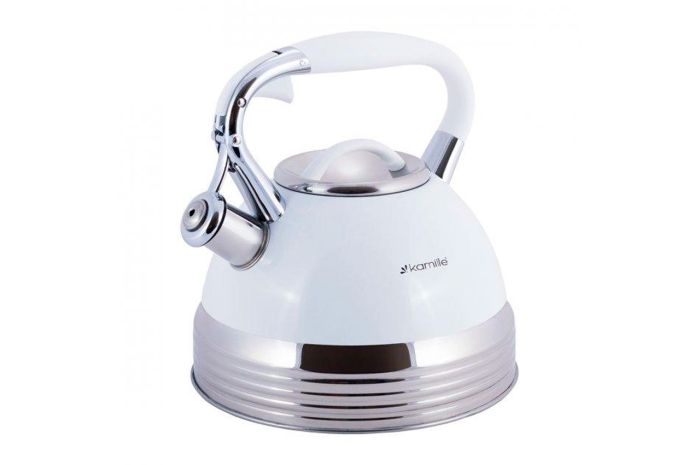 Чайник нержавеющий Kamille 2.7л (0696WH)