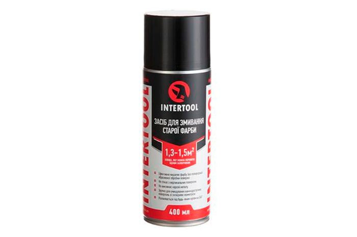 Змивач старої фарби Intertool 400мл (FS-0090)