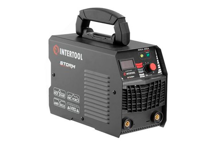 Аппарат сварочный инверторный Intertool-Storm MMA-200A x 9300Вт (WT-4005)