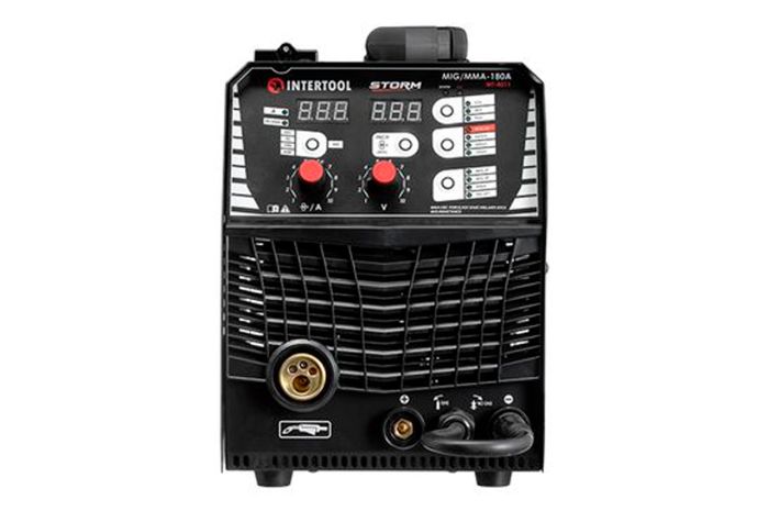 Напівавтомат інверторний Intertool-Storm MIG/MMA-180A x 4800Вт (WT-4011)