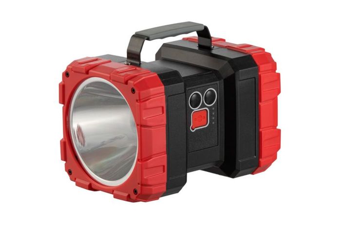 Фонарь переносной Intertool-Storm 10+10Вт x 1000Лм x 2*5000мAч 7 (LB-0150)