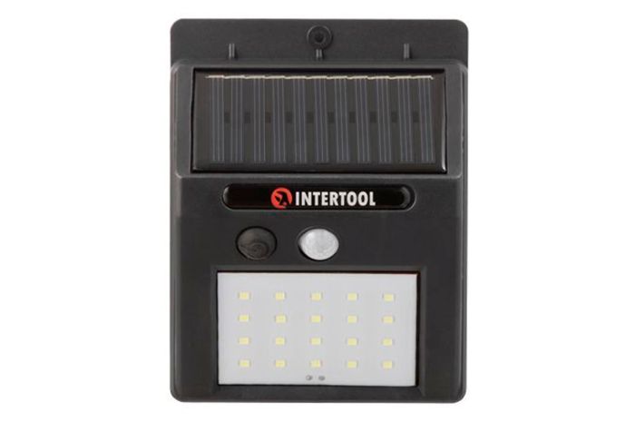Ліхтар настінний Intertool 3Вт x 100Лм x 1200мAч 1 (LB-0112)