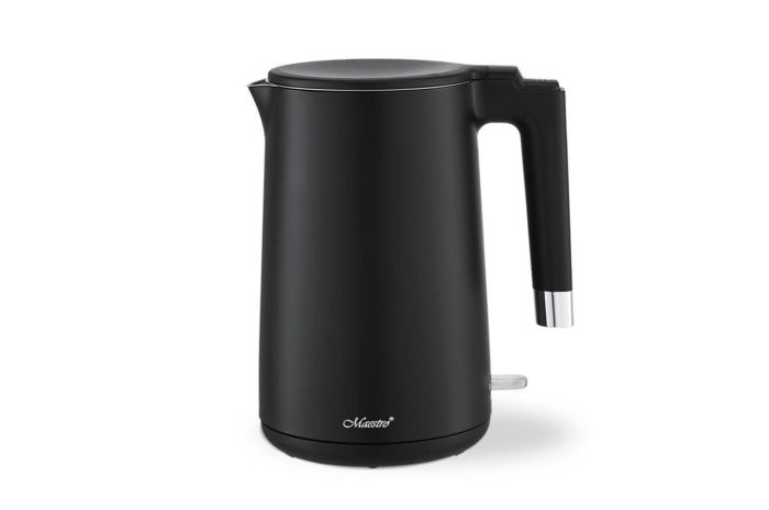 Електрочайник нержавіючий Maestro 1.7л чорний (MR-026-BLACK)