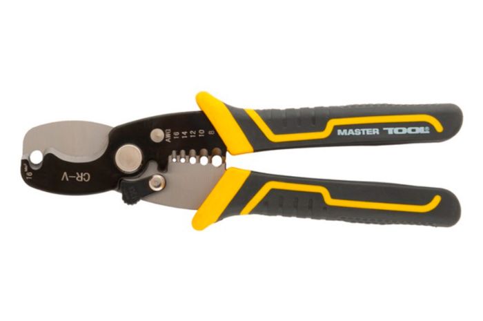 Знімач ізоляції-кабелерез Mastertool 175мм x 1.3-8мм² (75-2275)