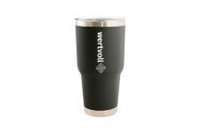 Термокружка WERTVOLL 900мл Yummy чорна (RX-7002BK)