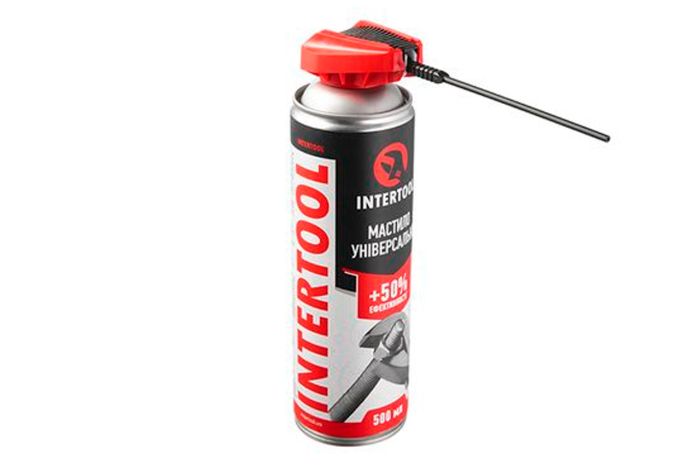 Cмазка универсальная Intertool 500мл с трубкой PRO (FS-4000)