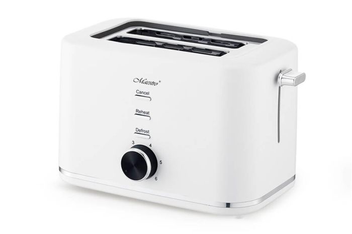 Тостер Maestro 750Вт білий (MR-703)