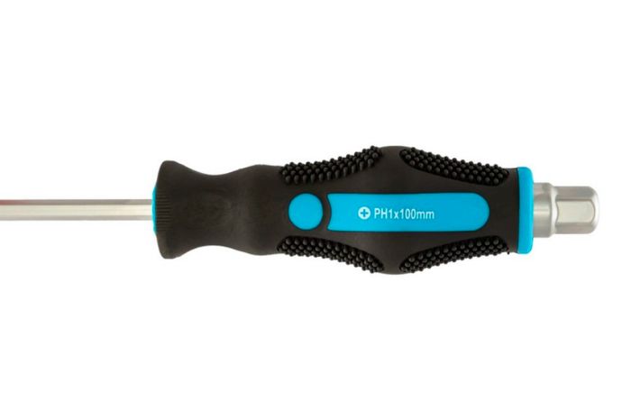 Викрутка ударна Mastertool РН1 x 100мм HEX (49-6110)