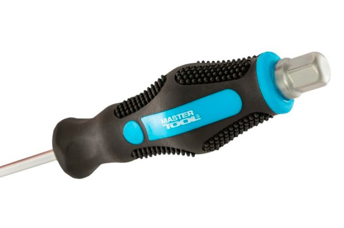 Викрутка ударна Mastertool РН1 x 100мм HEX (49-6110)