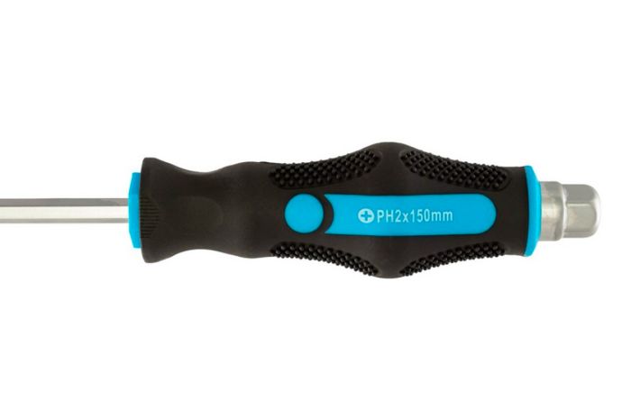 Отвертка ударная Mastertool РН2 x 150мм HEX (49-6215)