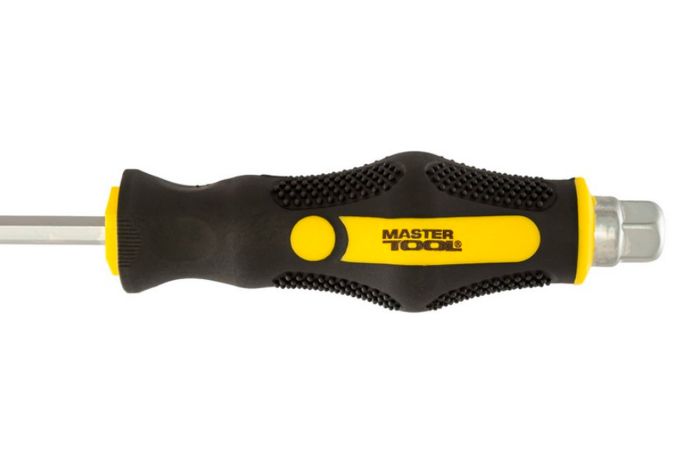 Отвертка ударная Mastertool SL6 x 125мм HEX (49-6612)