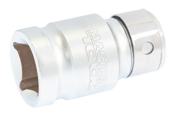 Перехідник Mastertool 1/2" квадрат x 1/2" шестигранник x 38мм (78-0088)