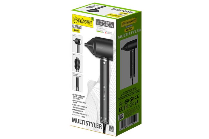 Фен-стайлер Maestro 1200Вт BLDC (MR-230)