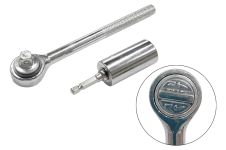 Ключ тріскачковий з універсальною головкою Instantly Grips any Shape 7-19 мм (EL-1243)