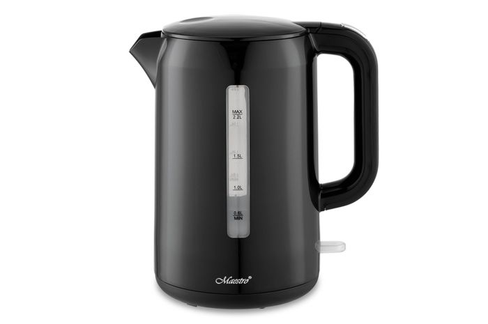 Електрочайник пластиковий Maestro 2.2л чорний (MR-022-BLACK)
