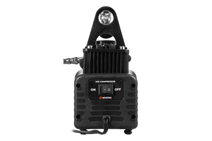 Компрессор автомобильный Intertool 10бар x 85л/мин двухцилиндровый (AC-0005)