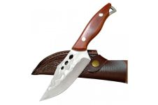 Нож кованый туристический Hunt 215мм 110+105мм в чехле (ATF-873)