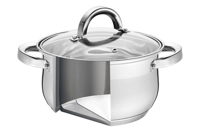 Набор посуды нержавеющий Maestro 1.8 x 2.5 x 3.5л (3шт) (MR-3522-6M)