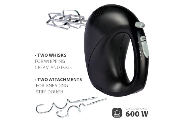 Миксер ручной Maestro 600Вт черный (MR-500)