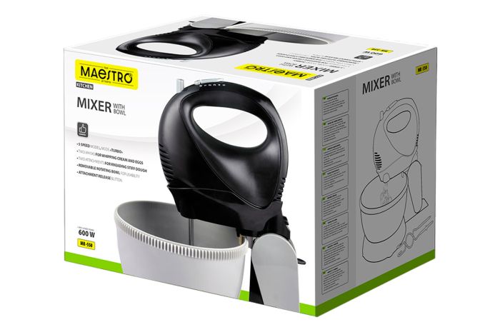 Миксер с чашей Maestro 600Вт (MR-550)