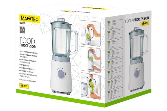 Блендер стационарный Maestro 1200Вт x 1.5л (MR-571)