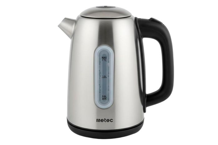 Електрочайник нержавіючий Metec 1.7л (700037)