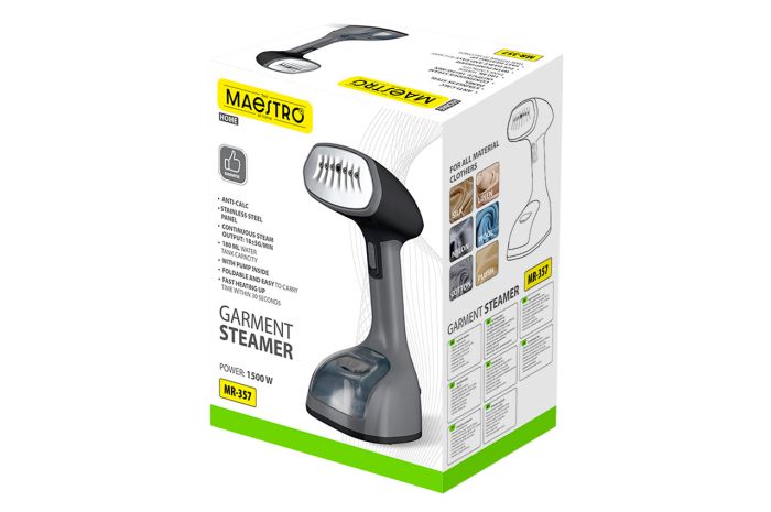 Відпарювач складаний Maestro 1500Вт x 180мл (MR-357)