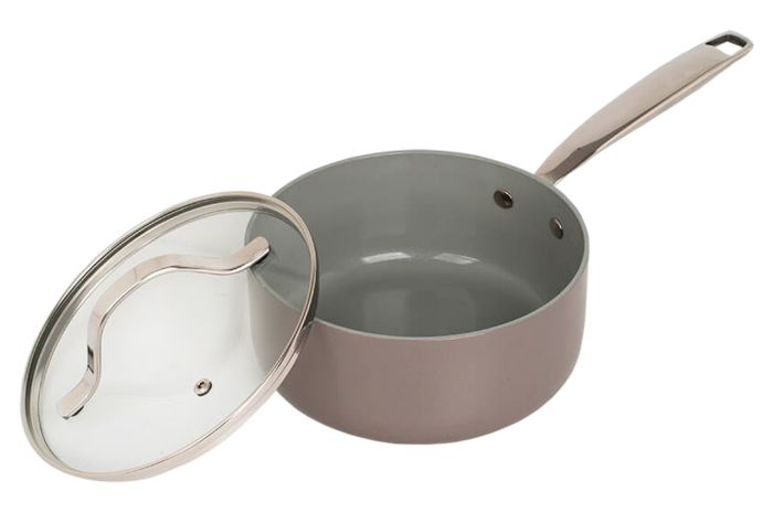 Сотейник нержавеющий Maestro 180мм x 1.9л Ceramic (MR-4009-18S)