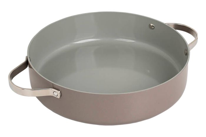 Кастрюля антипригарная Maestro 280мм x 3.9л низкая Ceramic (MR-4009-28S)