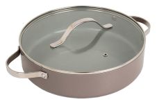Кастрюля антипригарная Maestro 280мм x 3.9л низкая Ceramic (MR-4009-28S)