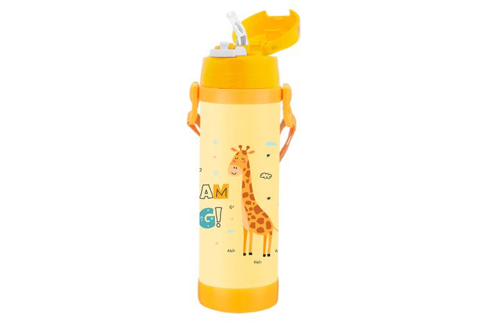 Термопляшка дитяча Maestro 500мл Giraffe (MR-1640-50-D)
