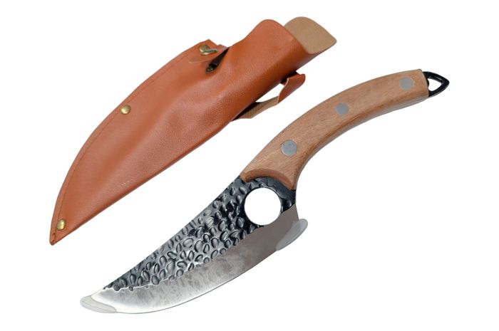 Ніж туристичний Hunt 275мм 145+130мм саторі в чохлі (ATF-4018)