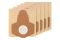 Фильтр-мешок бумажный к пылесосу Intertool 30л x DT-1025 / DT-1030 (5шт) (DT-1028)