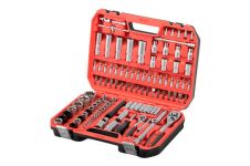 Набір інструменту Intertool 1/4" x 1/2" x 111од RED (ET-9110)