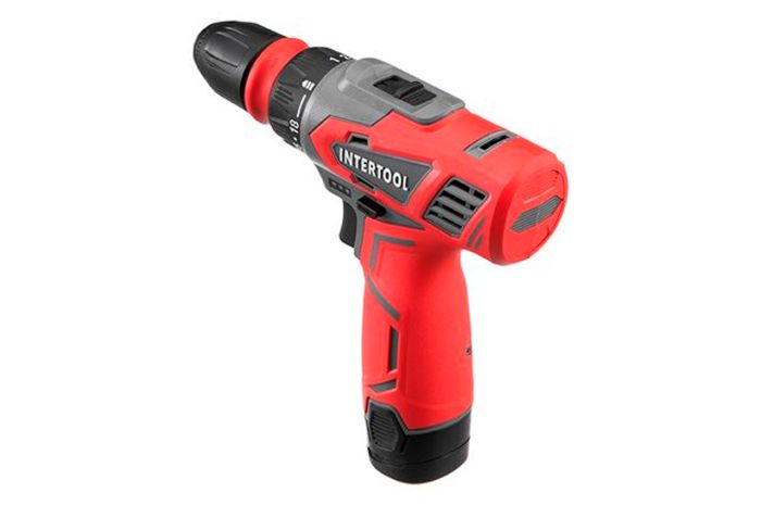 Шуруповерт акумуляторний Intertool 12В x 1.5Ач Li-Ion DFR (DT-0314)