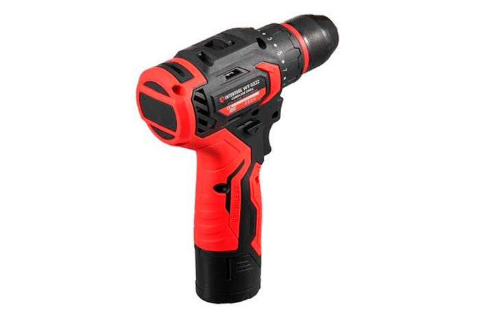 Шуруповерт аккумуляторный Intertool-Storm 12В x 2Ач Li-Ion Brushless (WT-0322)