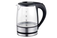 Електрочайник скляний Maestro 1.2л чорний (MR-062-BLACK)