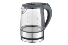 Електрочайник скляний Maestro 1.2л сірий (MR-062-GREY)