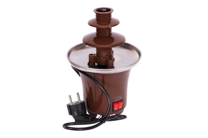 Шоколадный фонтан Фондю Mini Chocolate Fondue Fountain -210х80х150мм (110725)
