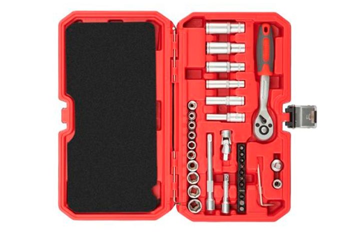Набір інструменту Intertool 1/4" x 36од Diy (ET-9036)