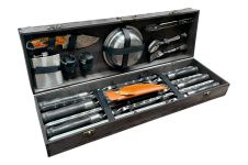 Набір шампурів для Гриля та Пікніка в кейсі "Prestige Grill Set" (24-в-1) (LK-159)