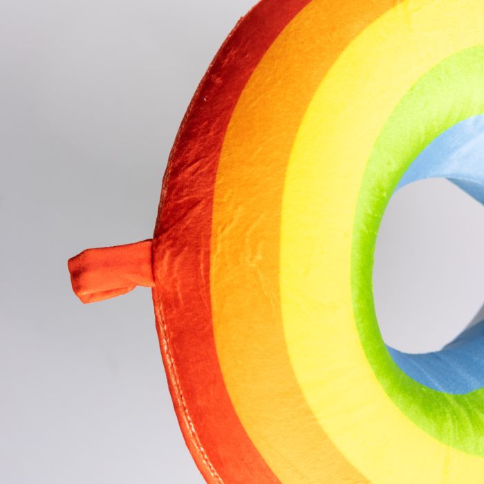 Подушка для шиї Rainbow U-подібна, червоний HP-56-13R