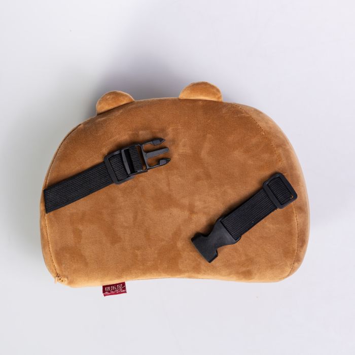 Подушка-підголівник Cookie Bear для подорожей коричневий HP-56-2BR