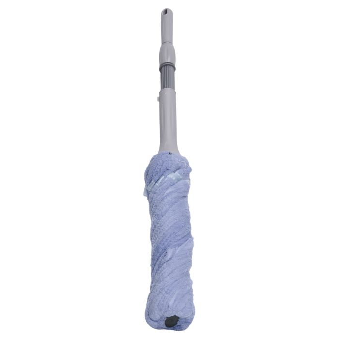 Швабра телескопічна для миття підлоги універсальна мотузкова швабра з самовіджимом для прибирання Блакитний HP-35015-13BL