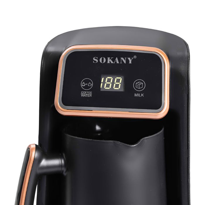Кавоварка електрична 600 (мл) для дому та офісу Sokany SK-04015