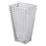 Прямокутна декоративна скляна ваза 13,5 x 10 x 22 см HP-1722