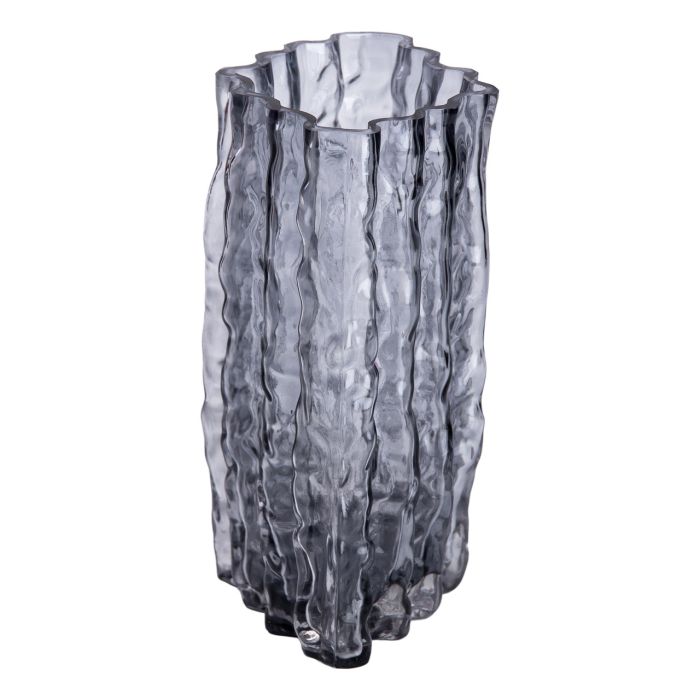 Скляна ваза прямокутна 14,5 x 11 x 21 см HP-1729