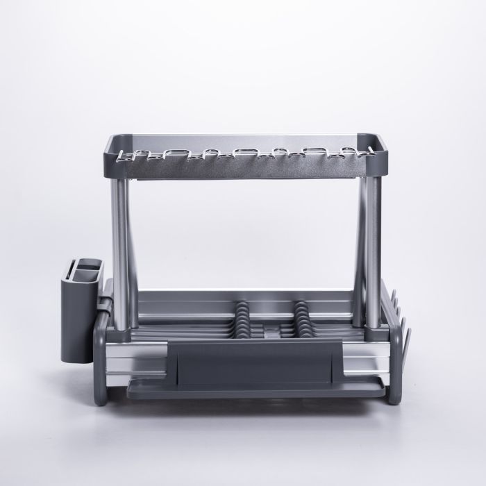 Сушарка для посуду двоярусна з піддоном HP-46-7