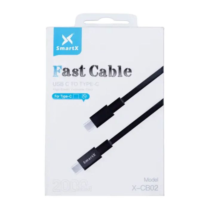 Кабель для зарядження USB-С шнур 2м чорний UR522